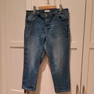 Only Denim Women's Cropped Denim Jeans